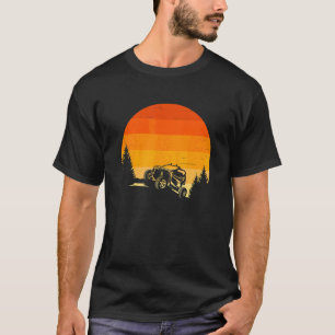 T-shirt Off Road Quad Atv Vintage Retro les années 70 Suns