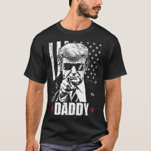 T-shirt Officiel 2025 Trump Daddy Officiel 2025 Trump Dadd