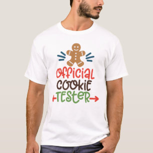 T-shirt officiel Cookie Tester Christmas