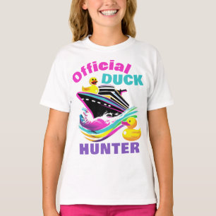 T-shirt officiel de croisière chasseur de canard