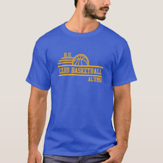 T-shirt officiel des anciens du club de basket-bal