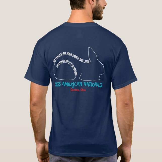 T-shirt officiel des nationaux du BARNSC 2025 (Dos)