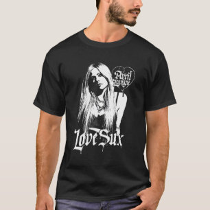 T-shirt Officielle Avril Lavigne Love Sux