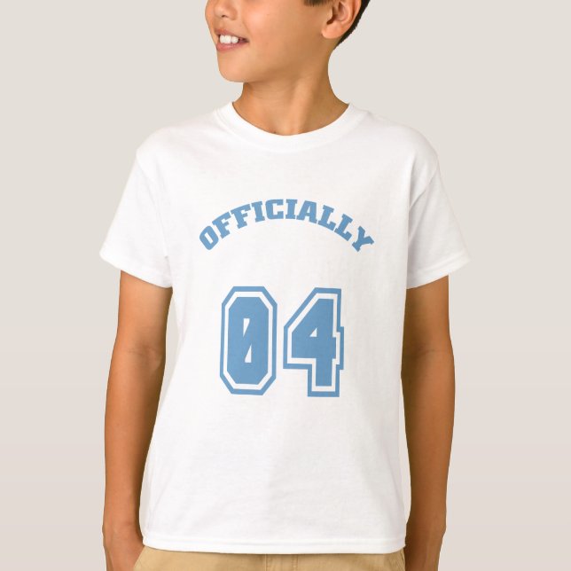 T-shirt Officiellement 4 (Devant)