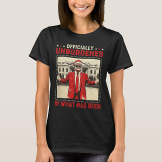 T-shirt Officiellement Inoccupé Par Ce Qui A Été Trump Vic