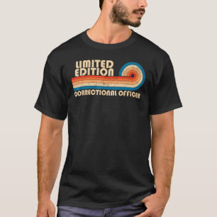 T-shirt OFFICIER CORRECTIONNEL Drôle Titre de l'emploi Pro