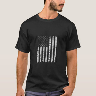 T-shirt Officier de correction du drapeau américain Shirt