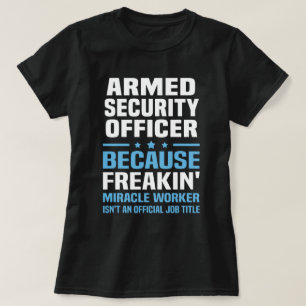 T-shirt Officier de la sécurité