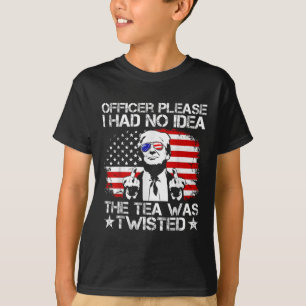 T-shirt Officier S'Il Vous Plaît Je N'Avais Aucune Idée Le