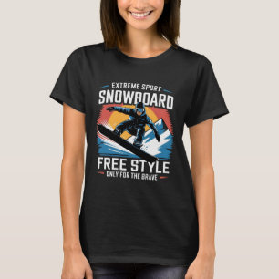 T-shirt Offres de matériel de snowboard féminin pour cette