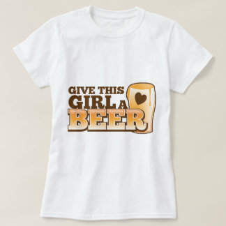 T-shirt OFFRIR À CETTE FILLE UN dessin de bière de The Bee