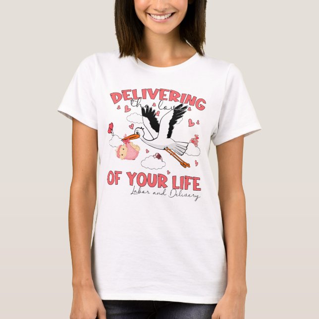 T-shirt Offrir L'Amour De Votre Travail De Vie (Devant)