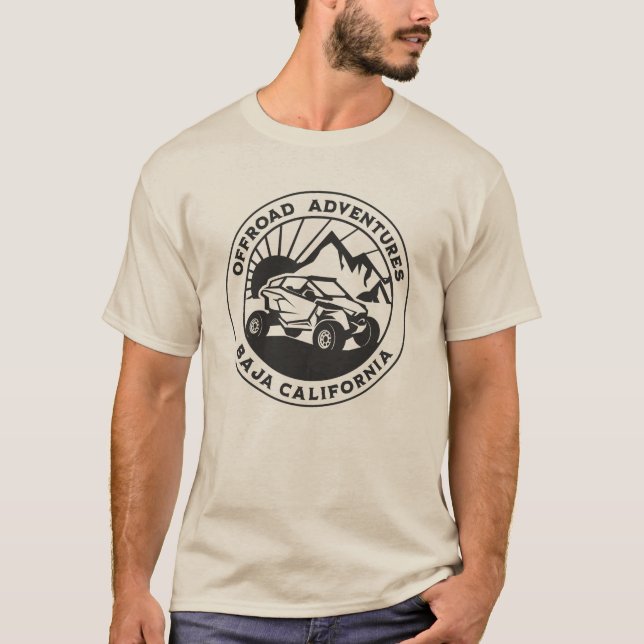T-shirt Offroad Adventures Baja California ATV (Devant)