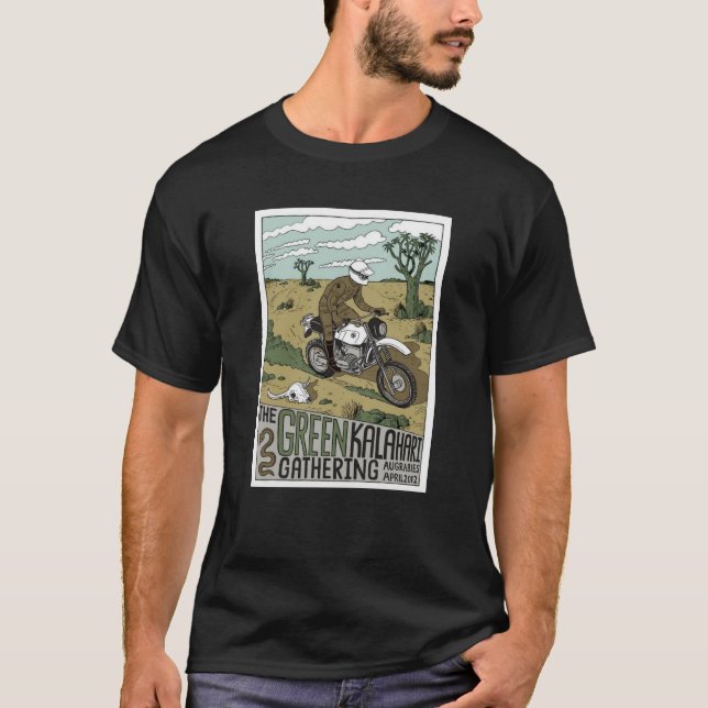 T-shirt Offroad GS Dirtbike t shirt (Devant)