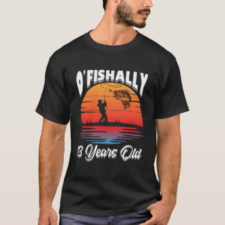 T-shirt Ofishally 13 Fisher 13Th Py Fishing