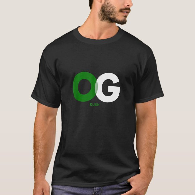 T-shirt Og Kush Fumée De Mauvaises Herbes Pour Les Stoners (Devant)