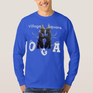 T-shirt Oga Village Ibo carré Nigérian Hommes Africains