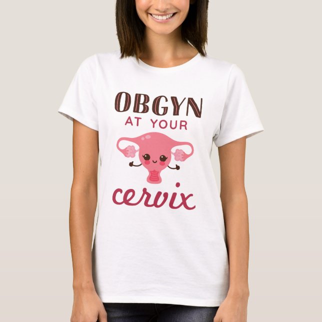 T-shirt OGBYN À Votre Cervix (Devant)