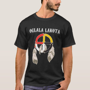 T-shirt Oglala Lakota Sioux South Dakota Medicine Wheel La