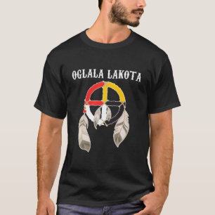 T-shirt Oglala Lakota Sioux South Dakota Medicine Wheel La
