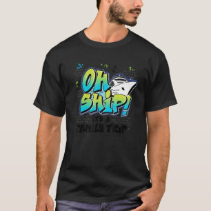 T-shirt Oh Bateau C'est un voyage en famille  Graffiti Aér