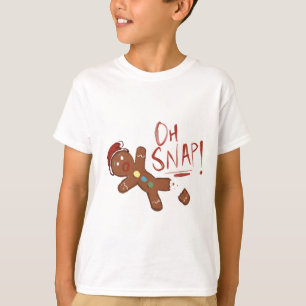 T-shirt Oh bonhomme en pain d'épice instantané