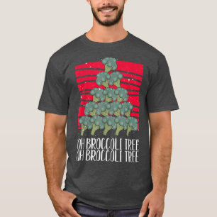 T-shirt Oh Broccoli Tree Vegetarian Xmas Vegan Merry Chris