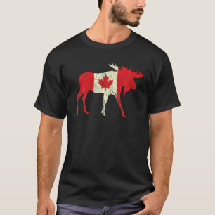 T-shirt Oh Canada mignon Patriotique Gnome Maple Feuilles 