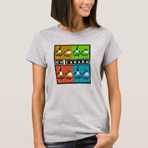 T-shirt Oh Canada - Oies du Canada