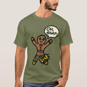 T-shirt Oh chemise instantanée de Noël de biscuit de