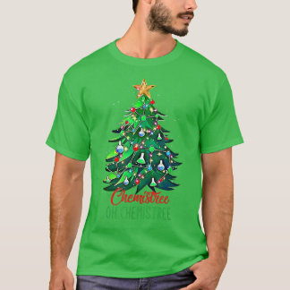 T-shirt Oh Chemistree Funny Christmas Tree Chemistry Chemi