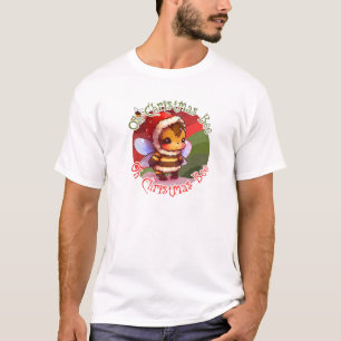T-shirt Oh Christmas Bee Cute Kawaii Xmas Bee Christmas Tr