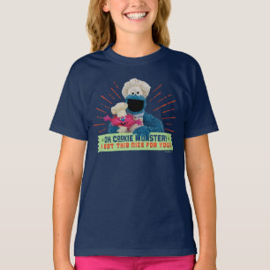 T-shirt Oh Cookie Monster ! J'Ai Compris Ça Bien Pour Toi