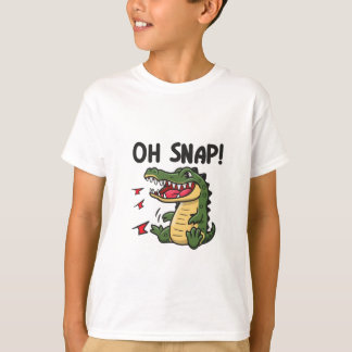 T-shirt oh crocodile de capture