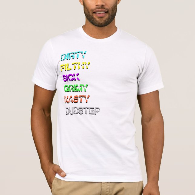 T-shirt Oh Dubstep… (Devant)