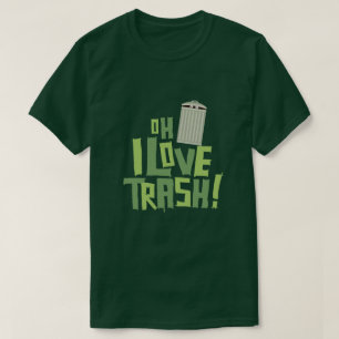 T-shirt Oh graphique de culture pop de déchets d'amour d'I