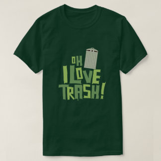 T-shirt Oh graphique de culture pop de déchets d'amour d'I
