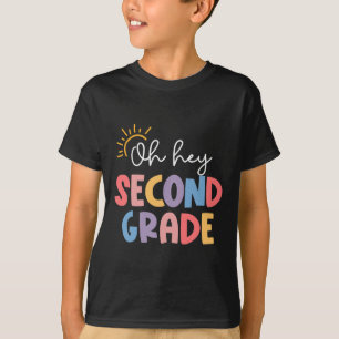 T-shirt Oh Hé Enseignant de Deuxième Année Élève 2e Année