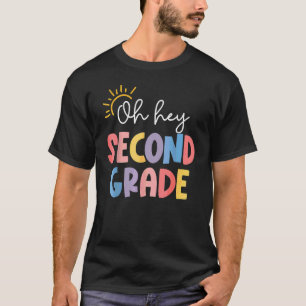 T-shirt Oh Hé Enseignant de Deuxième Année Élève 2e Année