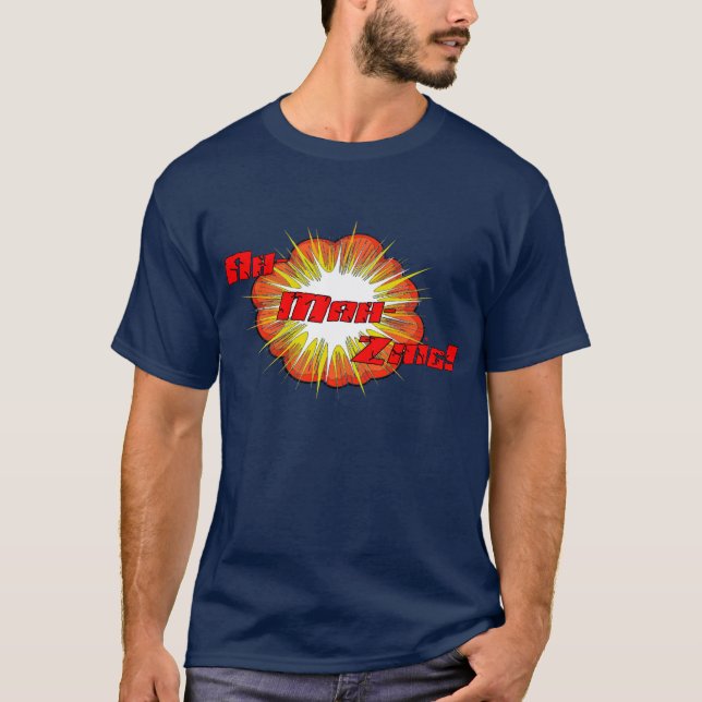 T-shirt Oh-Heure-milliampère-Zim (Devant)
