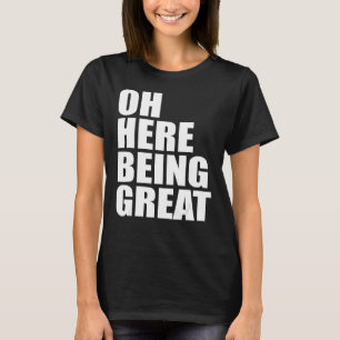 T-shirt Oh Ici Être Super Vêtement