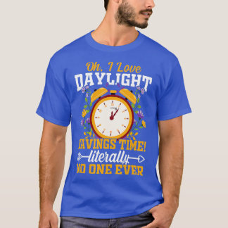 T-shirt Oh J'Aime Économie De Lumière Du Jour Temps Littér