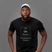 Oh! L'élément de la chemise surprise
