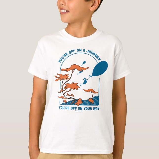 T-shirt Oh, Les Endroits Où Tu Vas Aller ! "Pars en voyage (Devant)