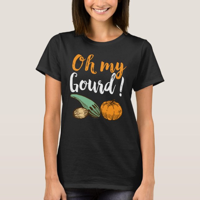 T-shirt Oh mon dire drôle d'automne de thanksgiving (Devant)