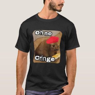 T-shirt Oh Non Chat Cringe Baguette Française T Chat Inte