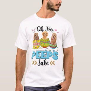 T-shirt Oh Pour Le Chien De Poodle Sake Drôle Oeuf Oreille