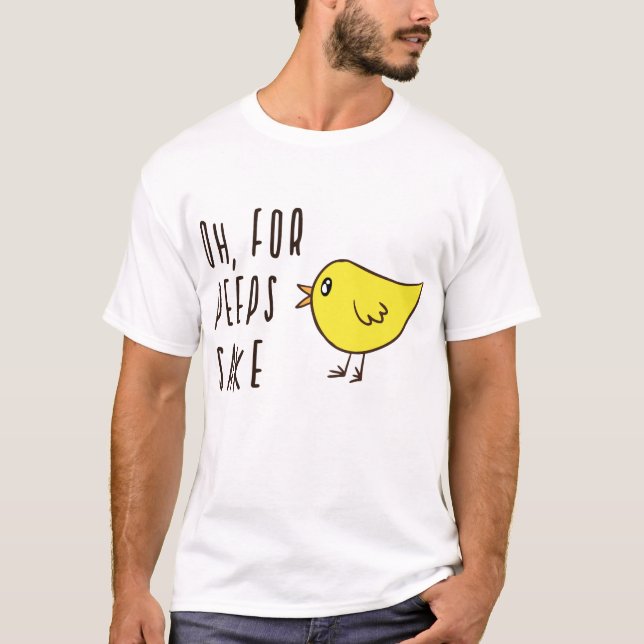 T-shirt Oh pour les gens Sake mignonne adorable poussin de (Devant)