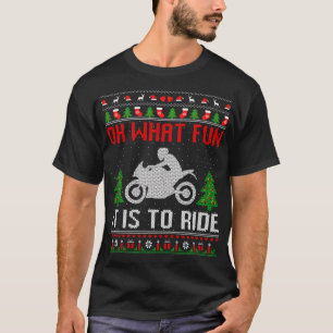 T-shirt Oh Quel Amusant C'Est De Circuler Motocyclette Lai