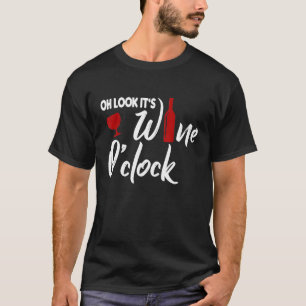 T-shirt Oh Regarde Sa Chemise À Vins